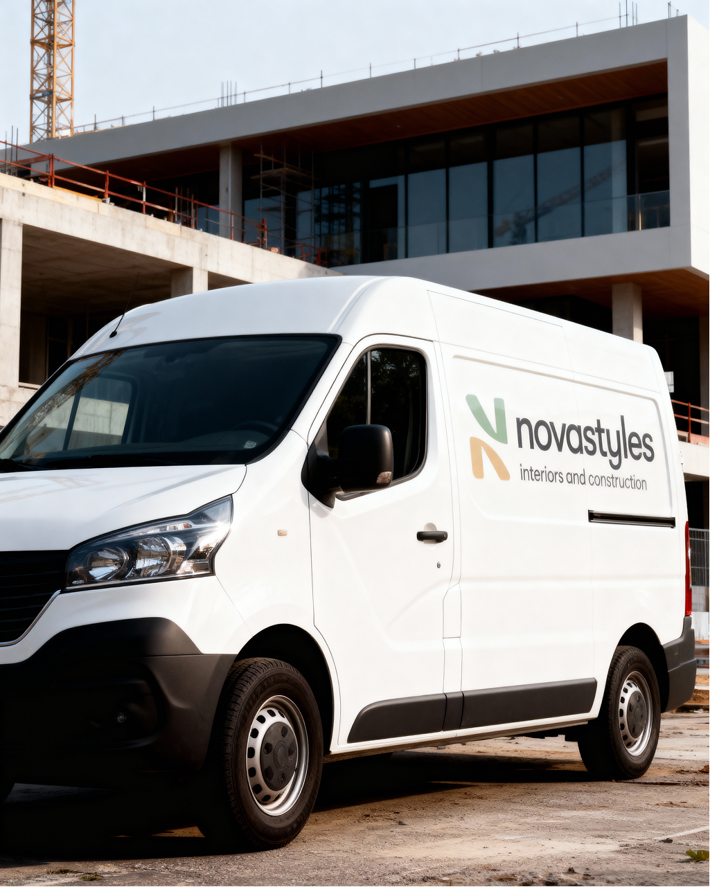 NovaStyles branded van
